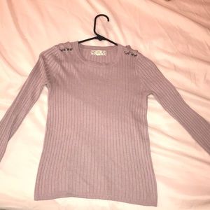 Long Sleeve Blush Shirt!